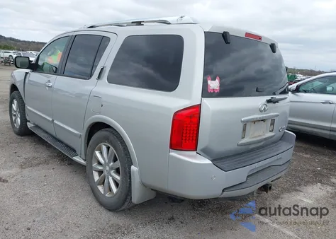 2008 Infiniti Qx56 z USA, uszkodzony, nr VIN 5N3AA08CX8N911146